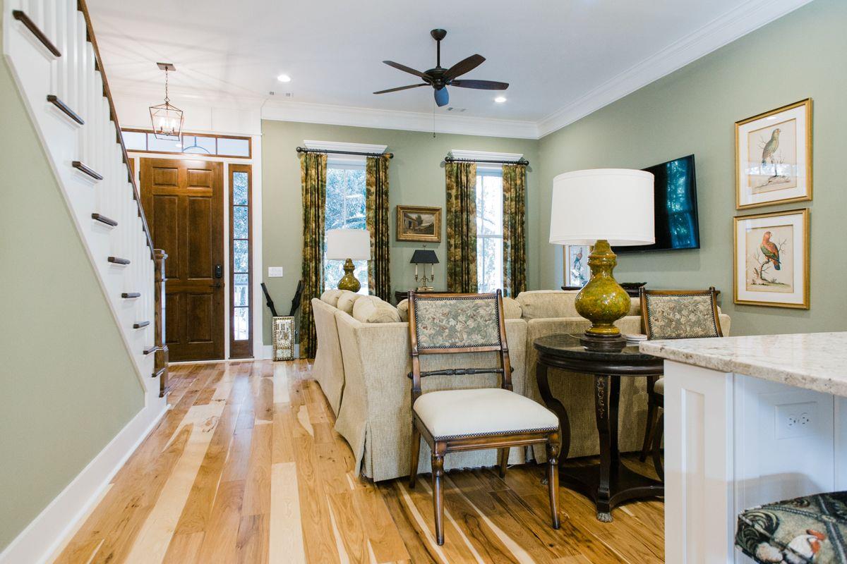 Open to the living space, this large kitchen is fantastic for entertaining.