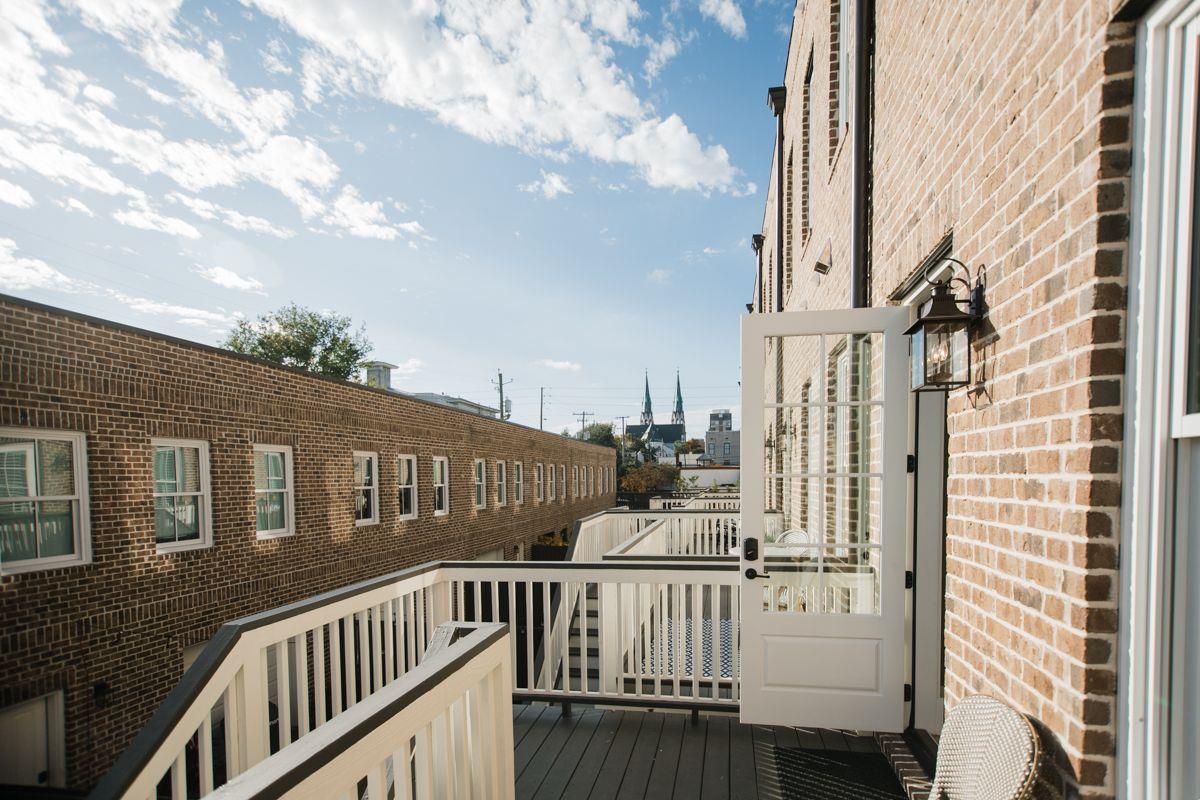 Step outside for an evening glass of wine.