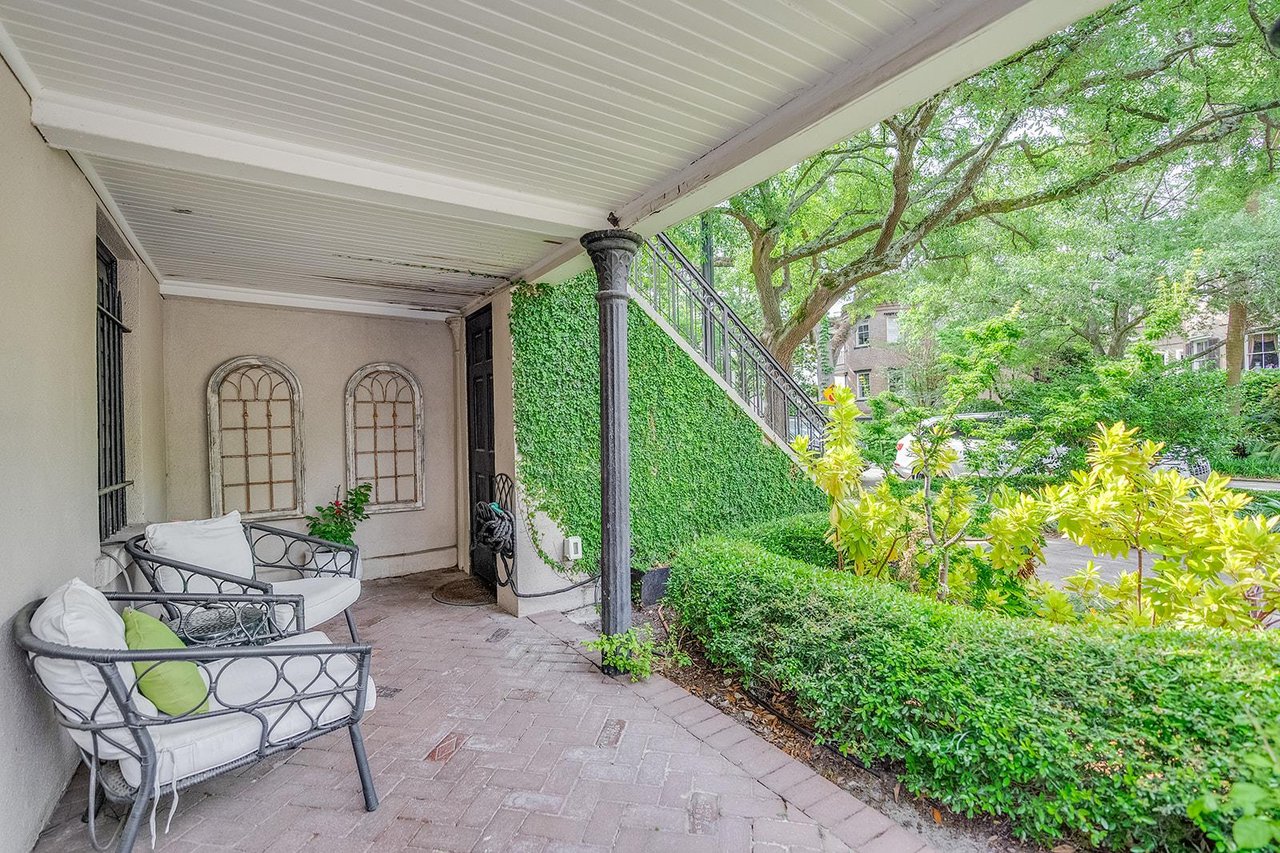 Guests residing in the garden apartment will have their own patio space overlooking Gaston Street.