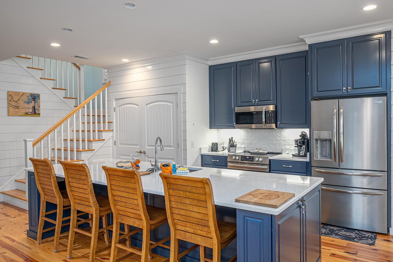 Guests will appreciate the highend stainless steel appliances, and ample amount of space to prepare home cooked meals.