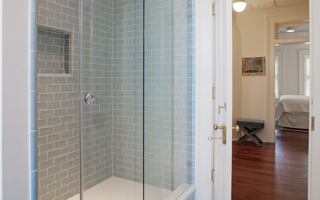 Enjoy a relaxing steamy shower at the end of the day.