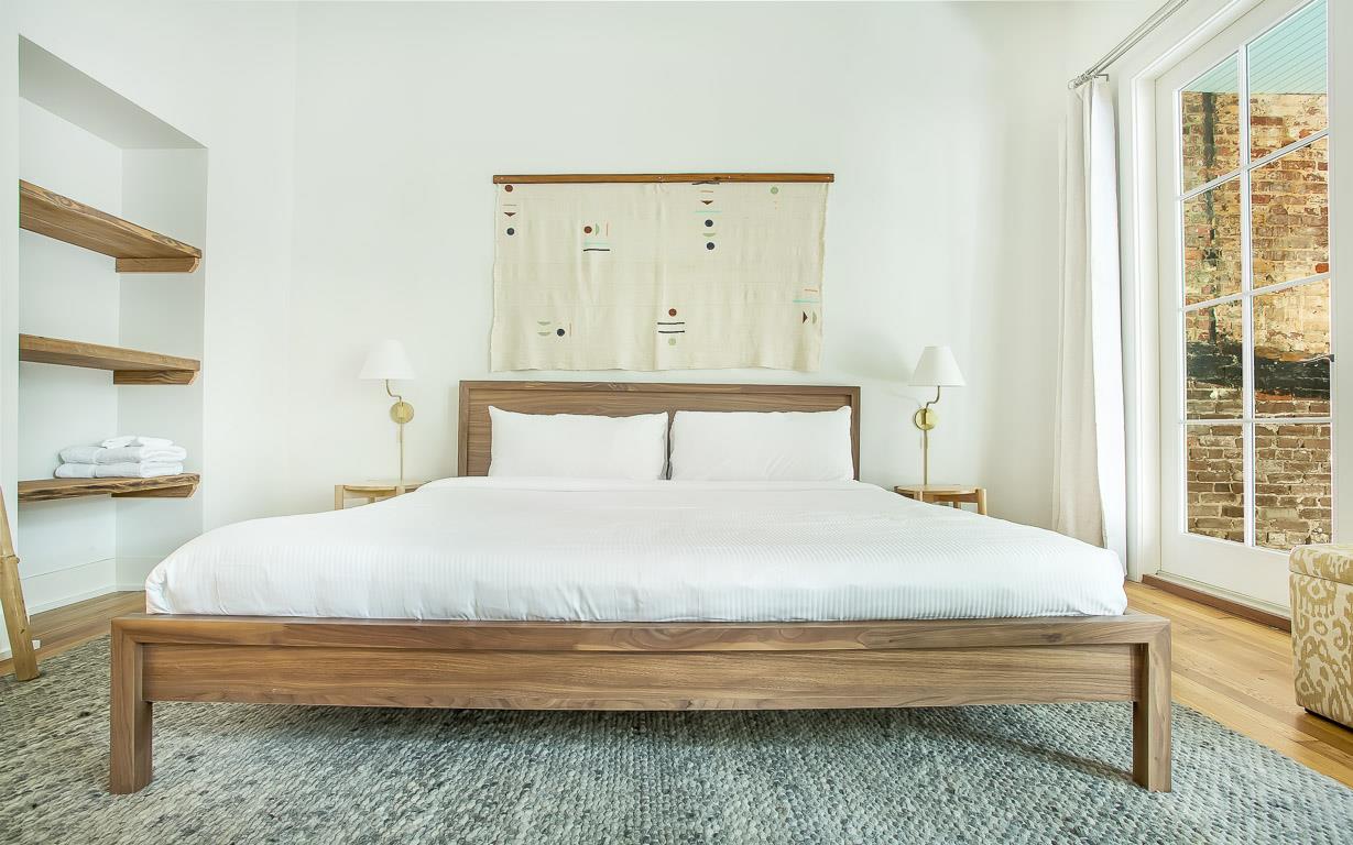 The second bedroom features a King size bed.