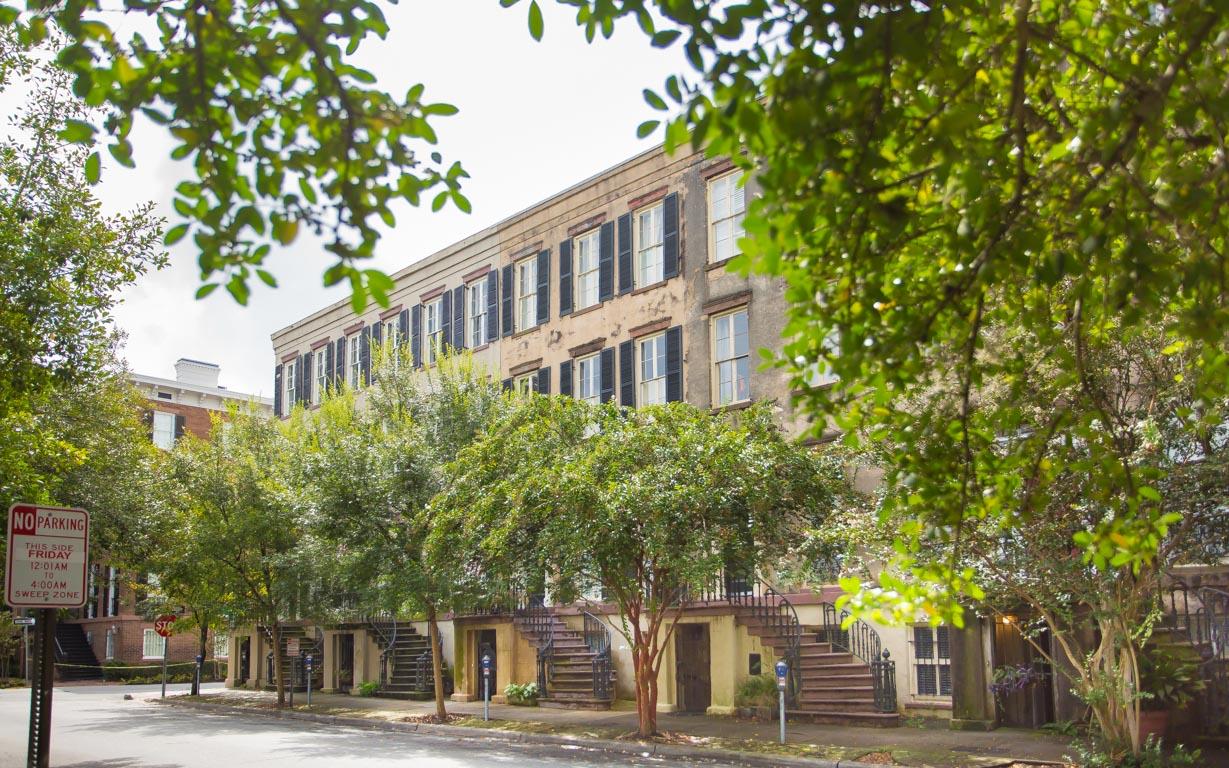 Walking anywhere is like a private architectural tour.