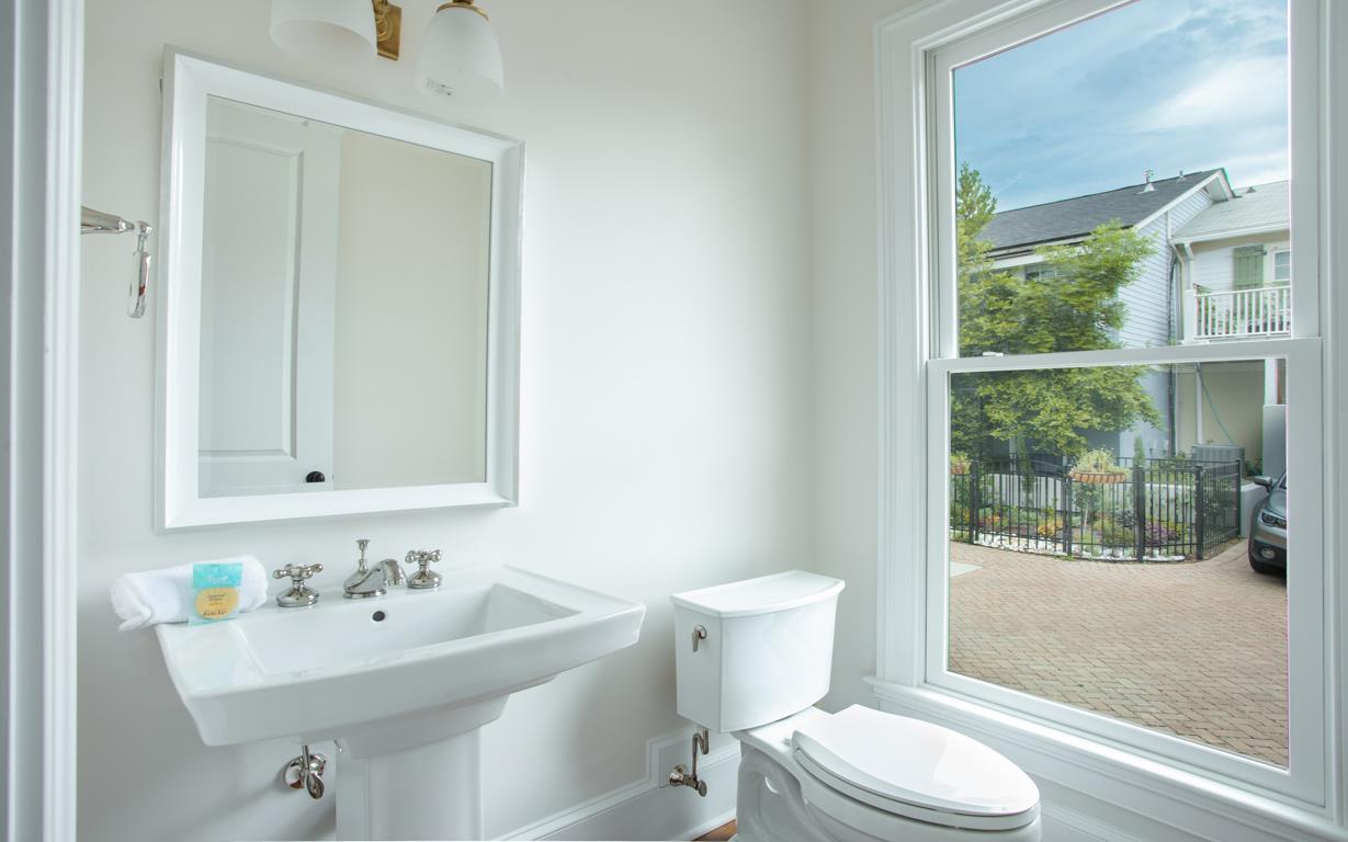 View of the half bath.