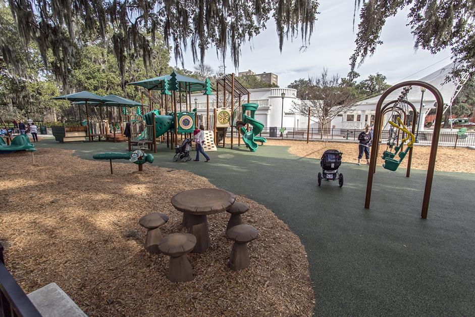 The kids will love Forsyth Parks playground