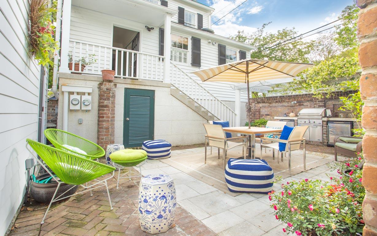 Listen to the clip clop of the horsedrawn carriage tours going by.