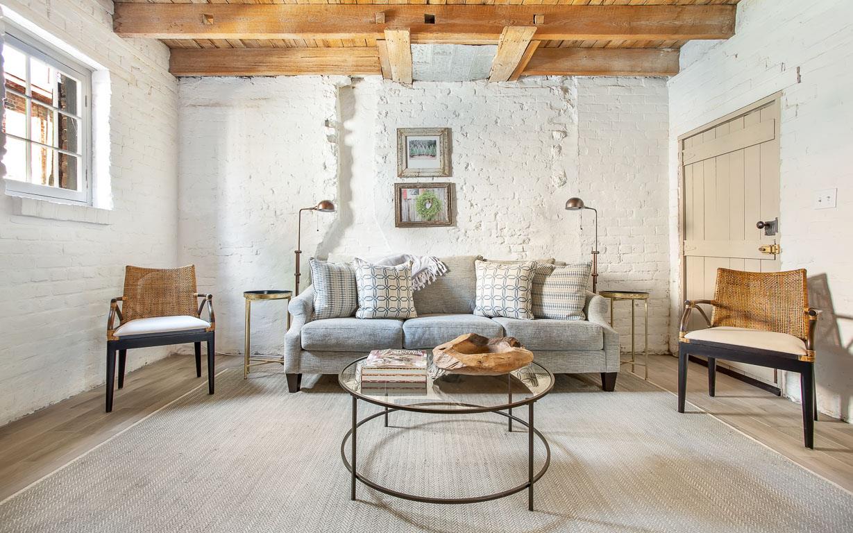 An ample amount of seating for guests.