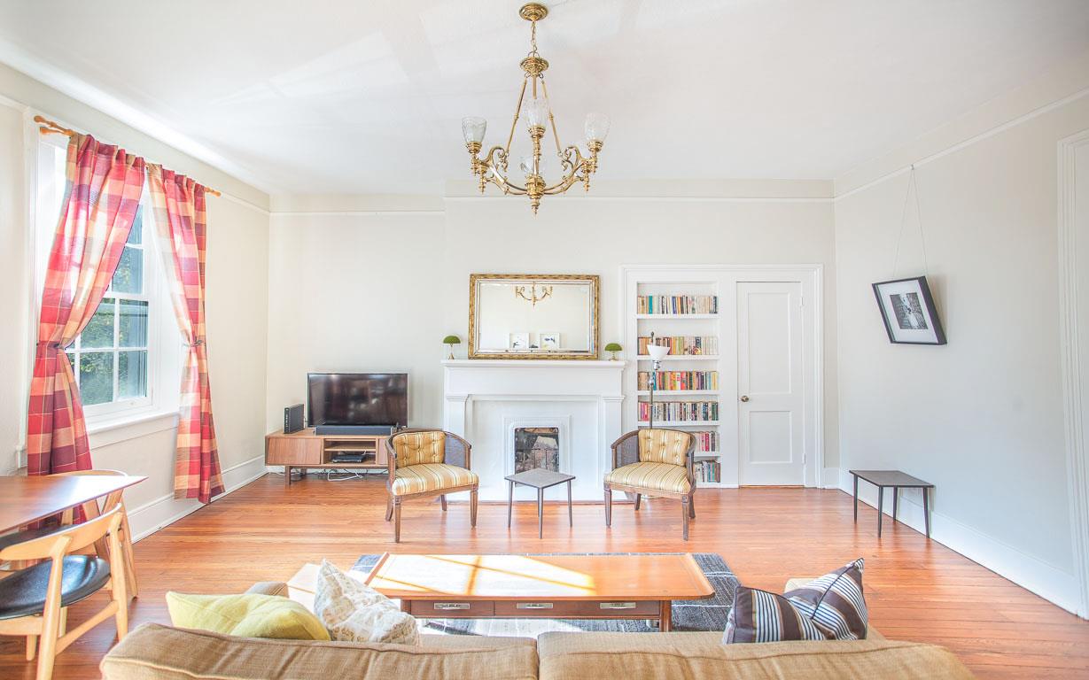View of the living room.
