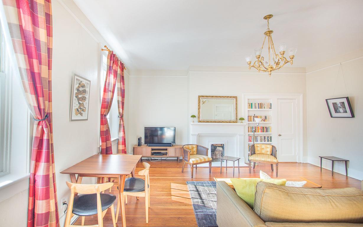 Start your day with a cup of coffee at the breakfast nook.