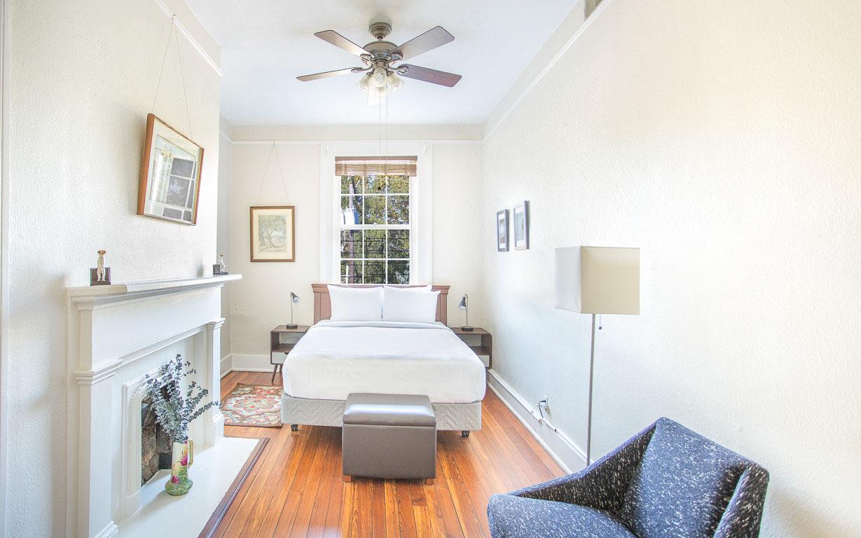 The second bedroom also has a Queen size bed.