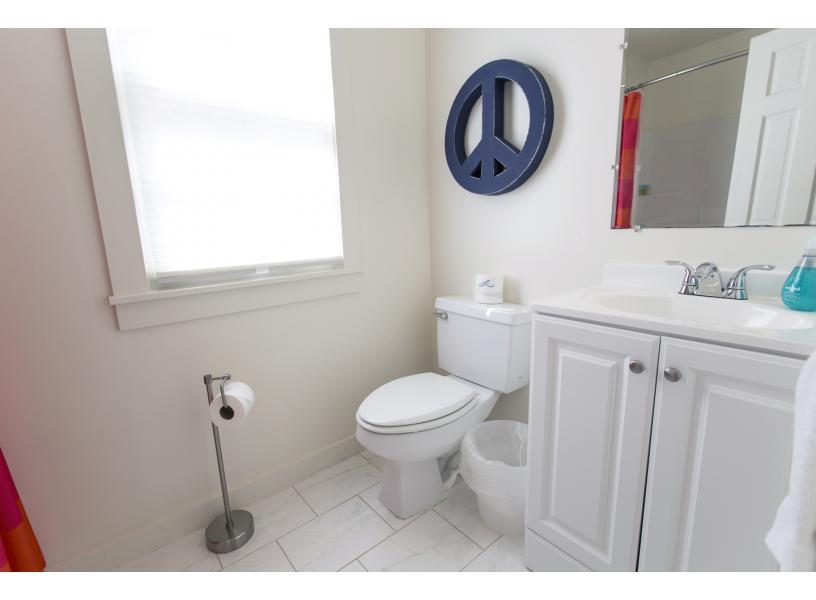 Full bath on main floor