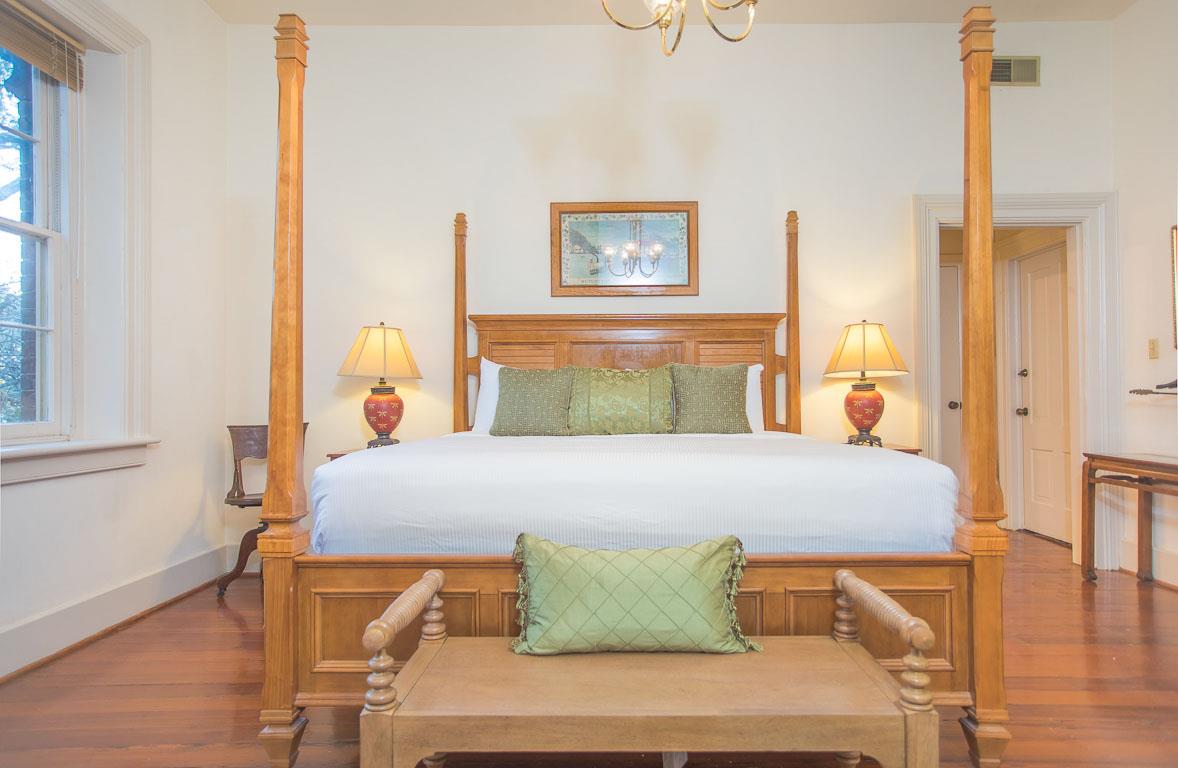 Crawl into bed after a long day of exploring.
