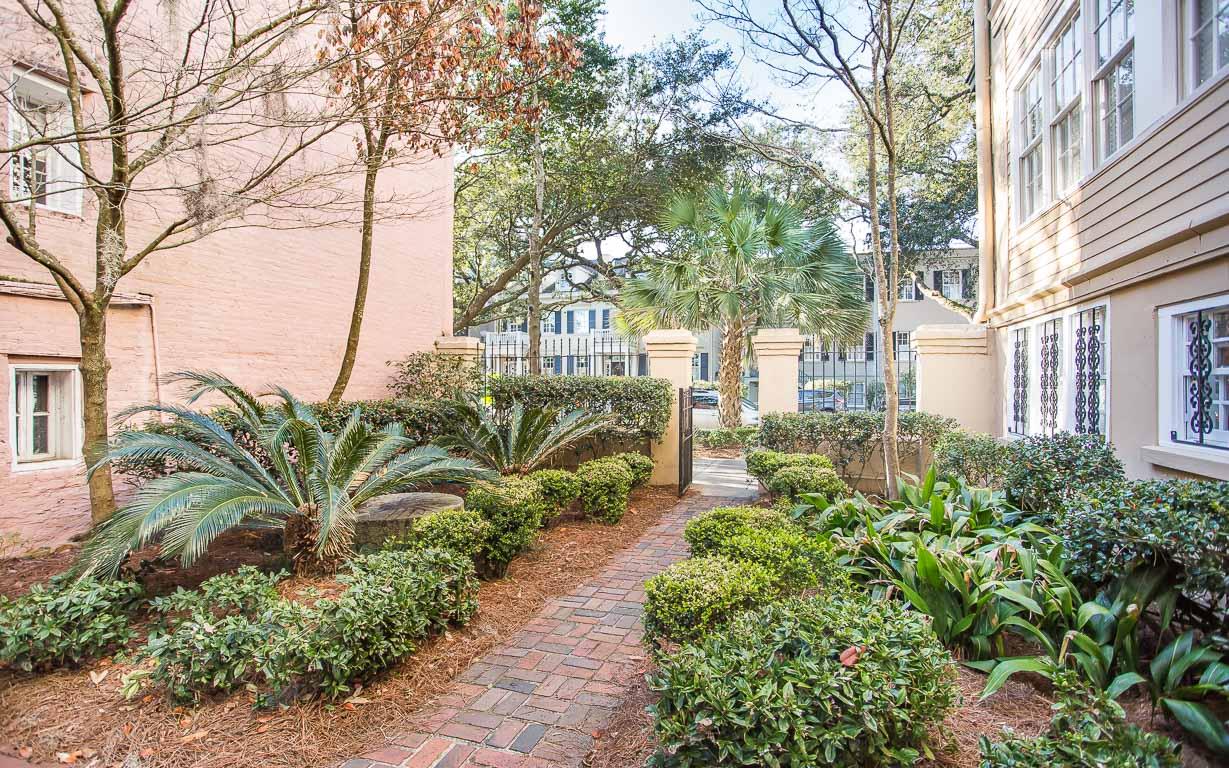 View looking out onto Jones St.