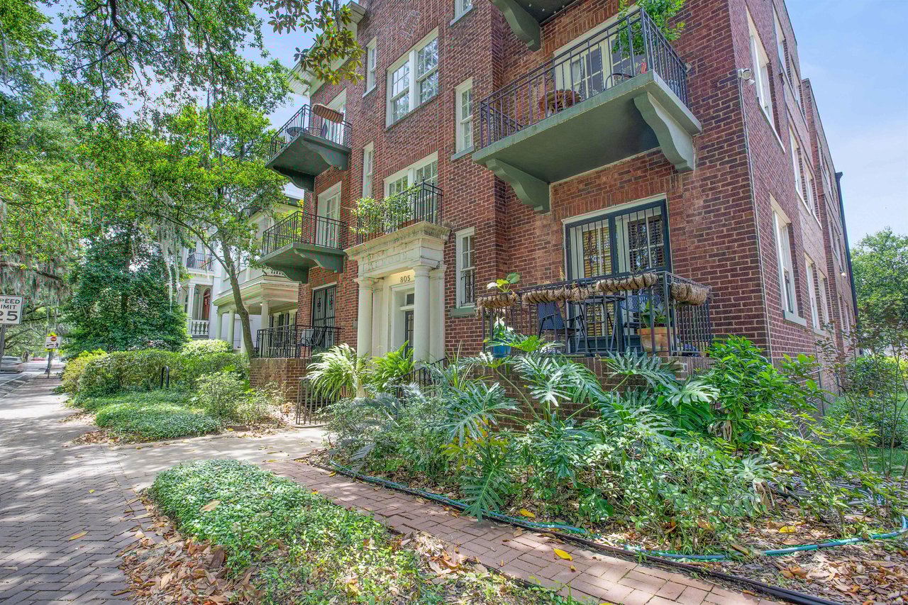 Gorgeous greenery is maintained weekly.