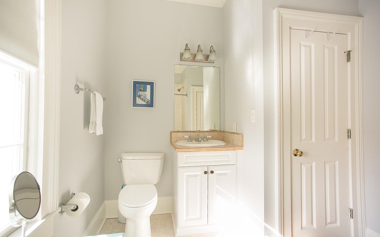 Ample closet space can be found in each bath.
