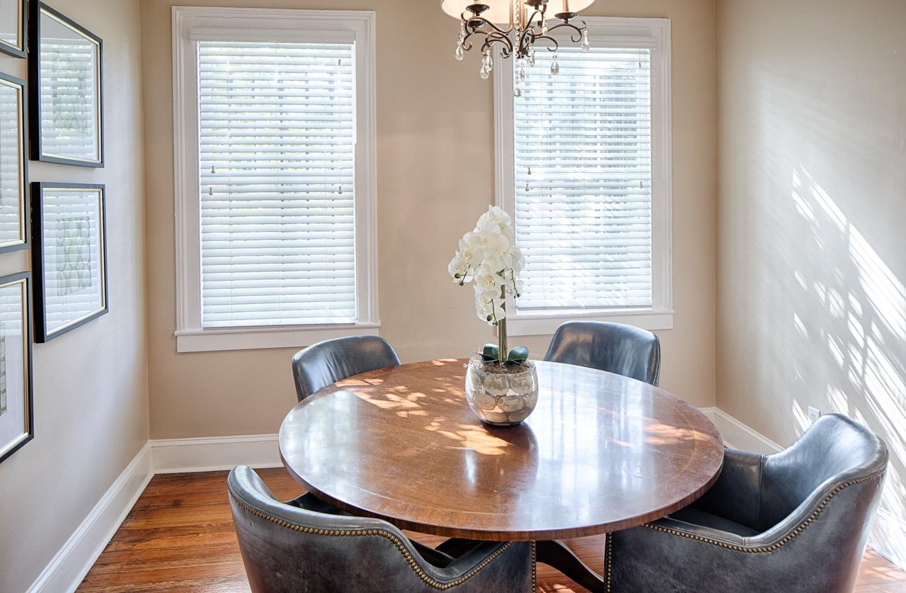 This room receives the most beautiful Southern light.