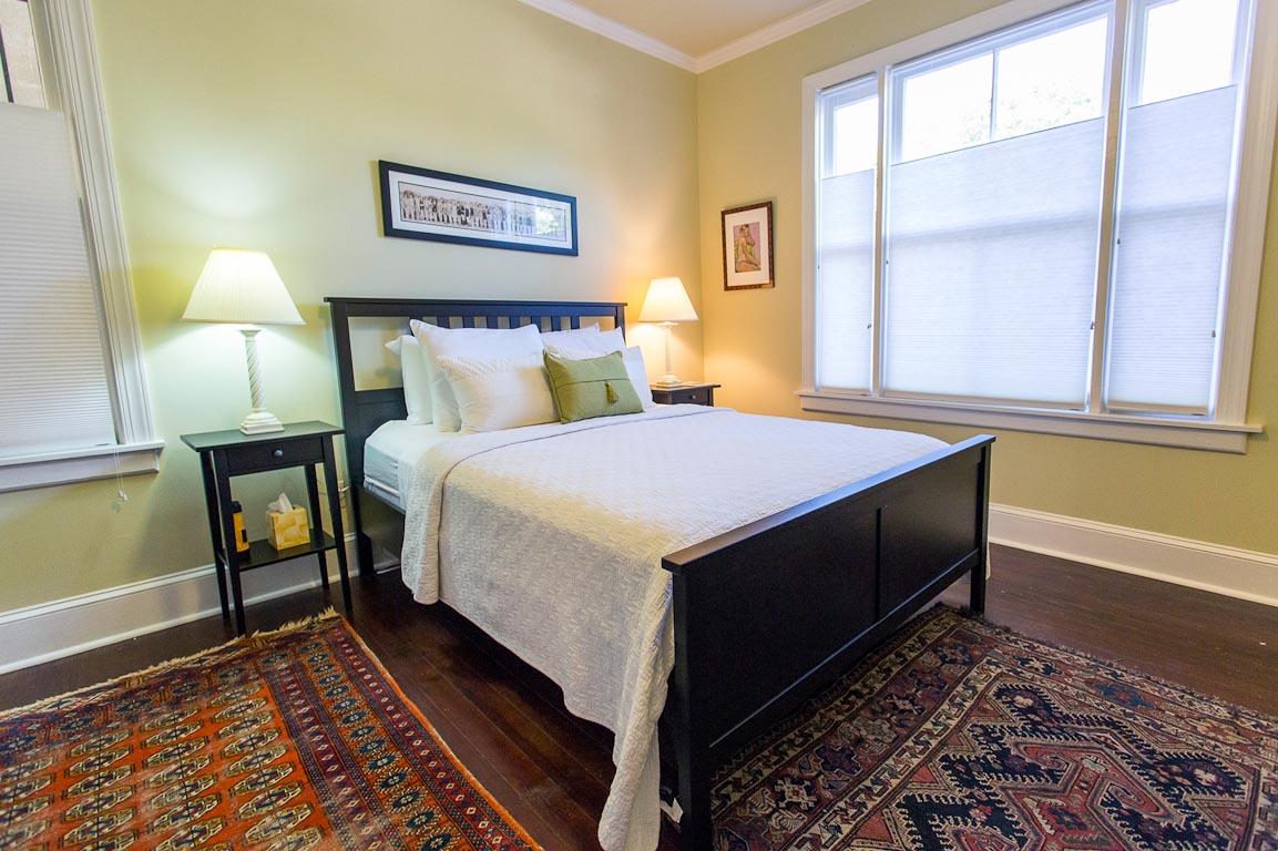 Persian rugs feel warm underfoot each morning.