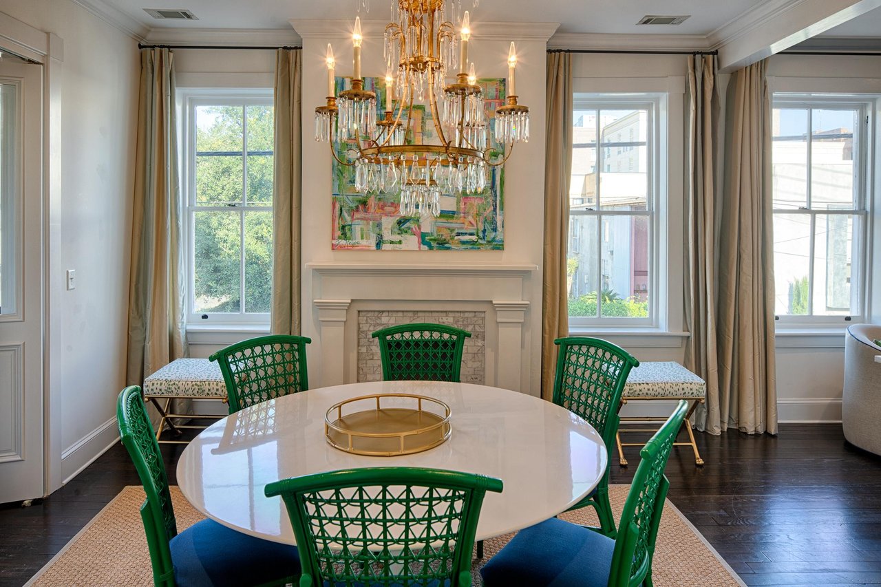The large windows allow so much light
