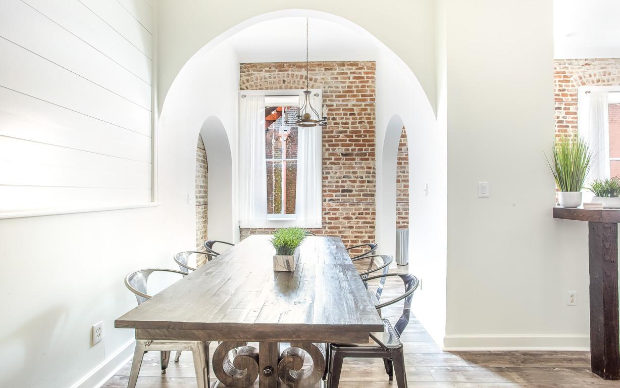 Have a sitdown dinner together, or use this as a game table.