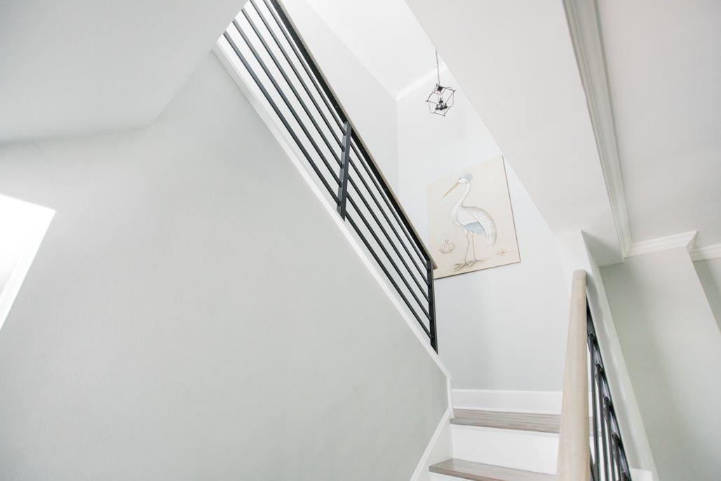 Make your way upstairs to find both bedrooms.