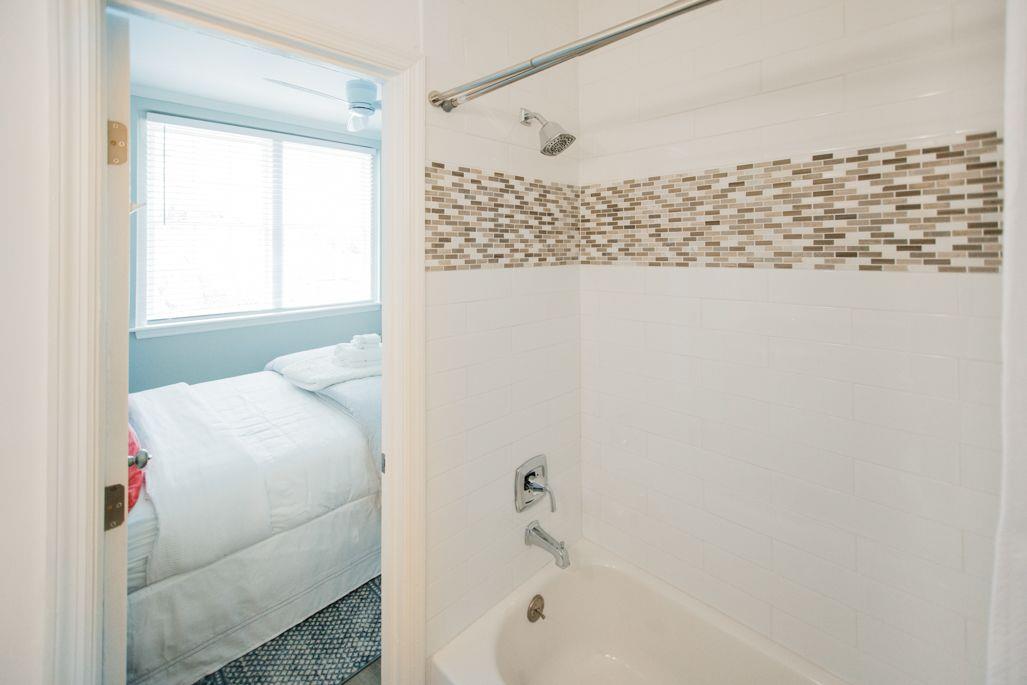 Soak away after spending all day out on the town.