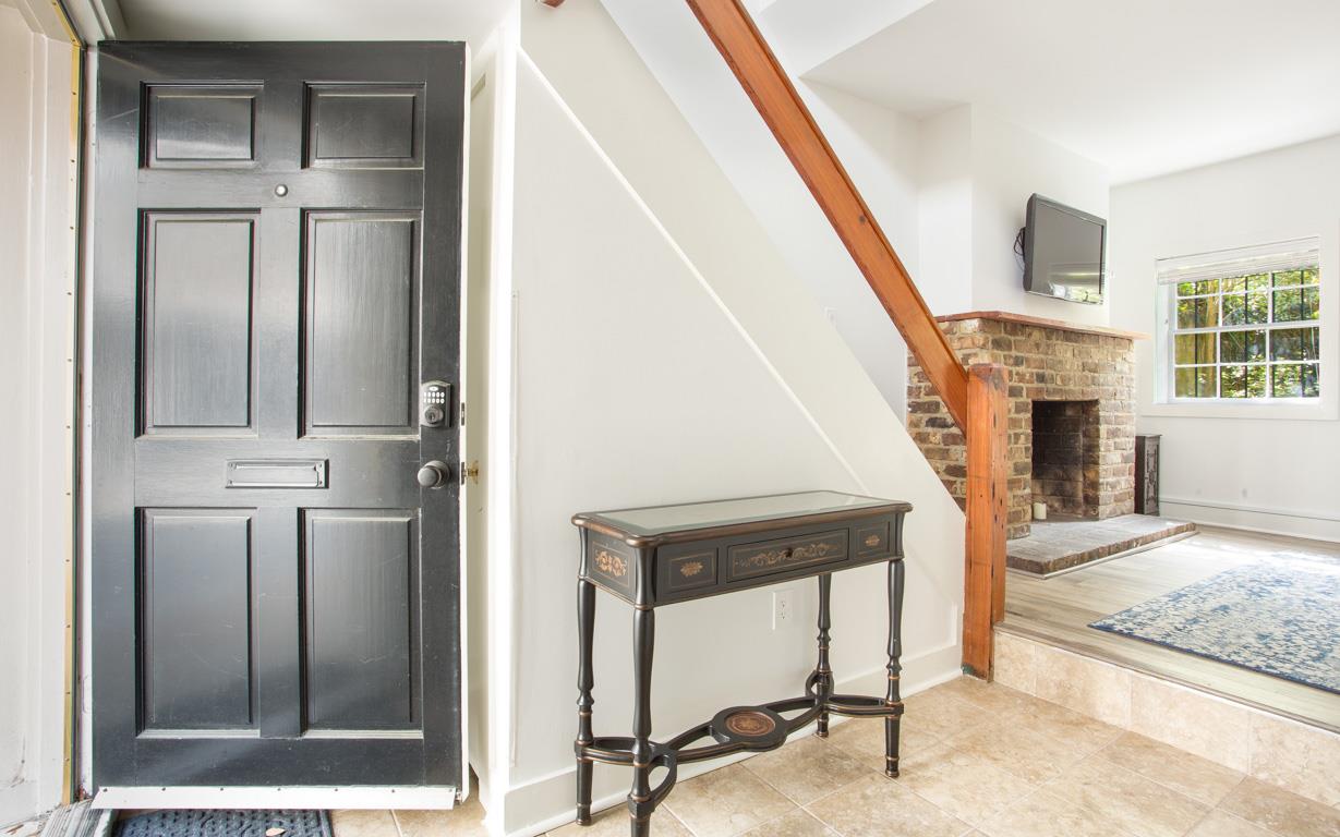 Enter into your bright and sunny apartment from the lane