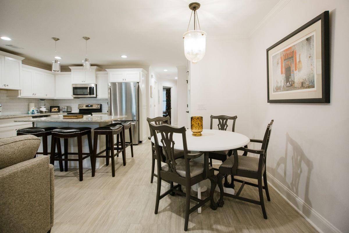 An open concept is ideal for entertaining your guests.