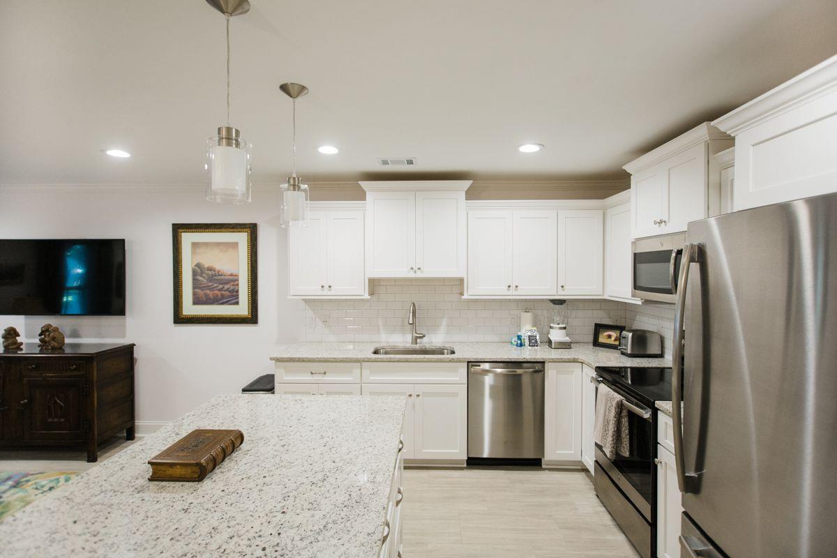 Plenty of counter space to craft your recipes.
