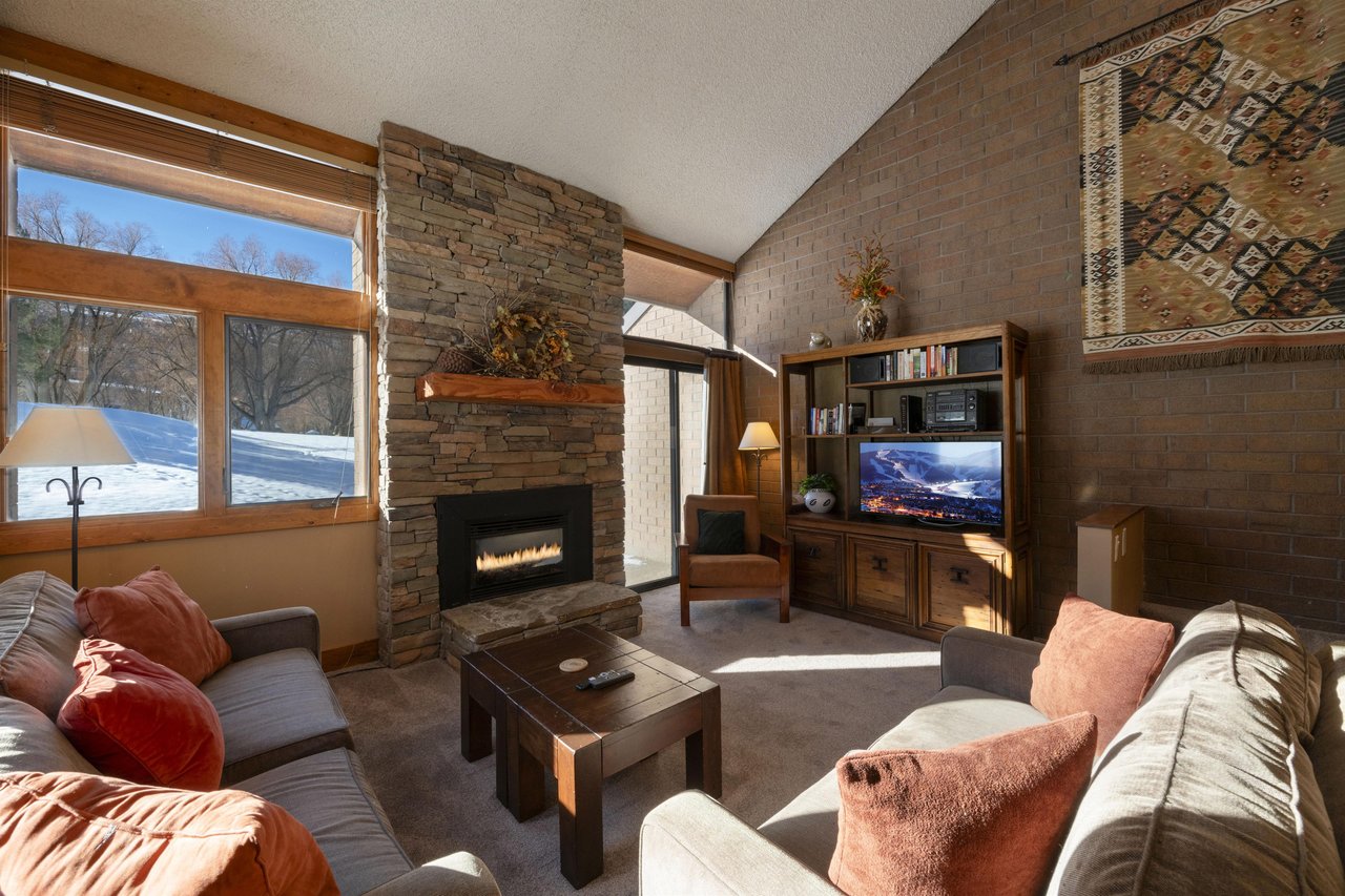 Twostory vaulted ceilings and a welcoming open layout set the tone for your Park City stay at Park Avenue 224.