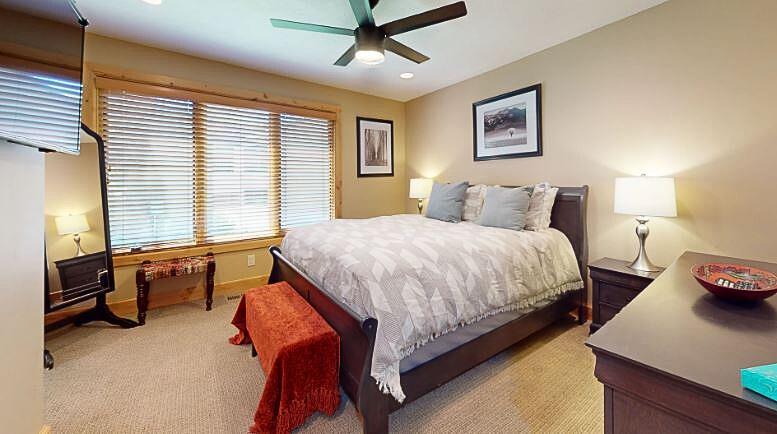 Wake up refreshed and ready for another incredible day in Park City — the bedrooms at Park Avenue 236 deliver the restful nights every vacation rental should.