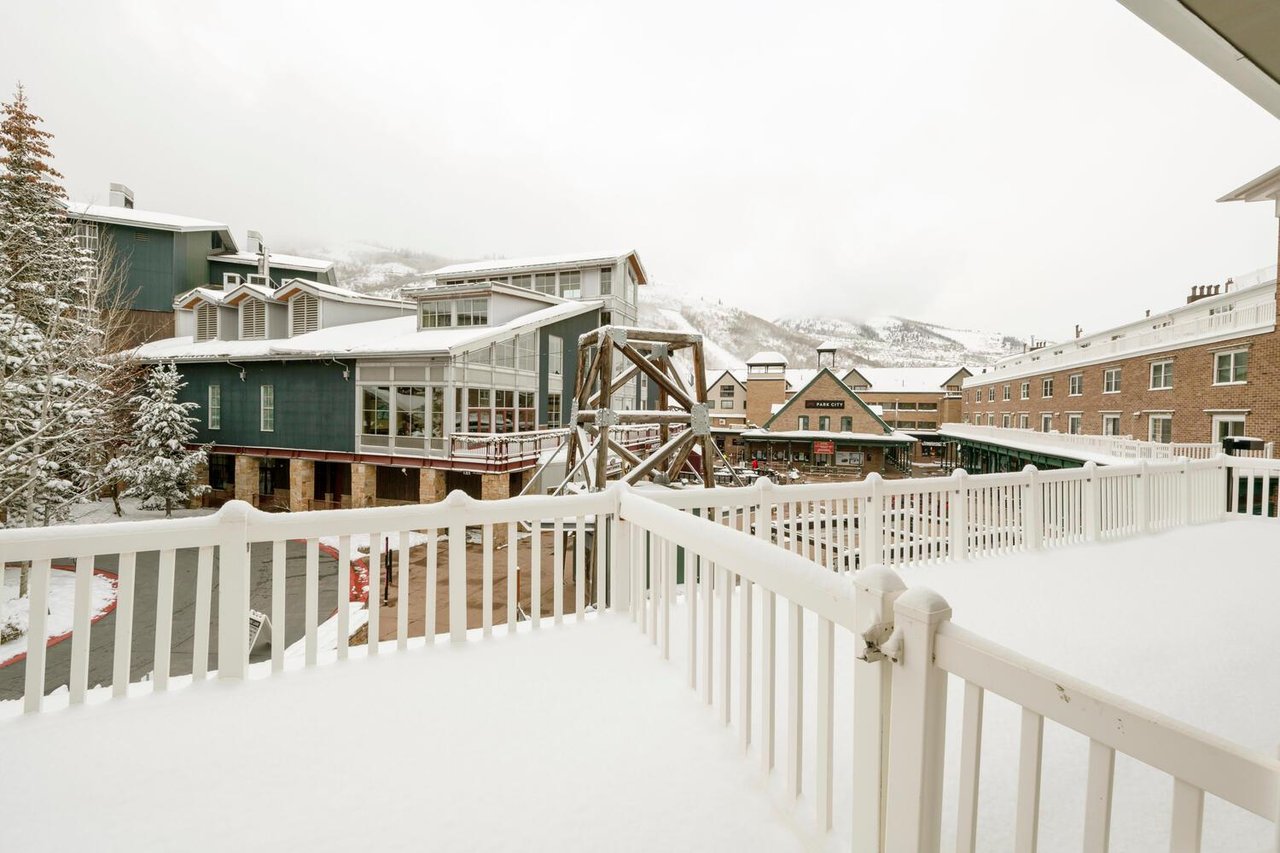 Wake up to a winter wonderland at Resort Plaza 5004 — this slopeside Park City vacation rental offers stunning snowcovered mountain views right from your own private deck, putting you in the heart o