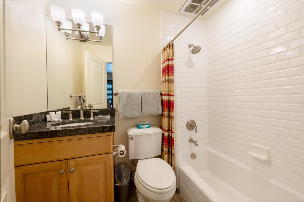 Every bathroom at Three Kings 37 reflects the same quality and attention to detail found throughout the property, with tasteful finishes and all the essentials you need to feel comfortable.