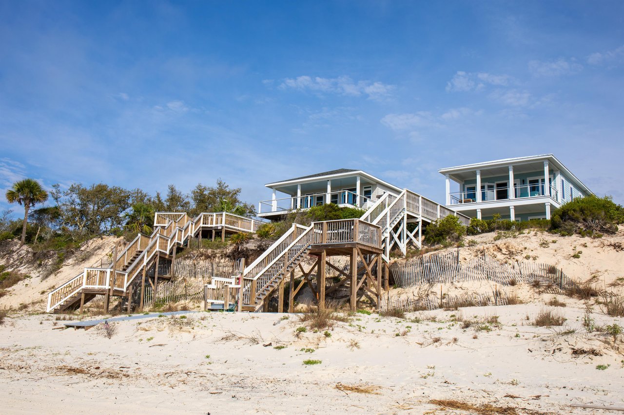beachfront vacation homes at Port St. Joe, Florida