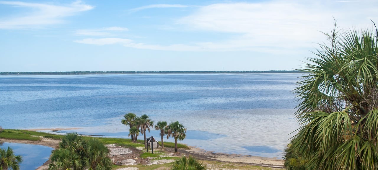 view from Port St. Joe condo rentals