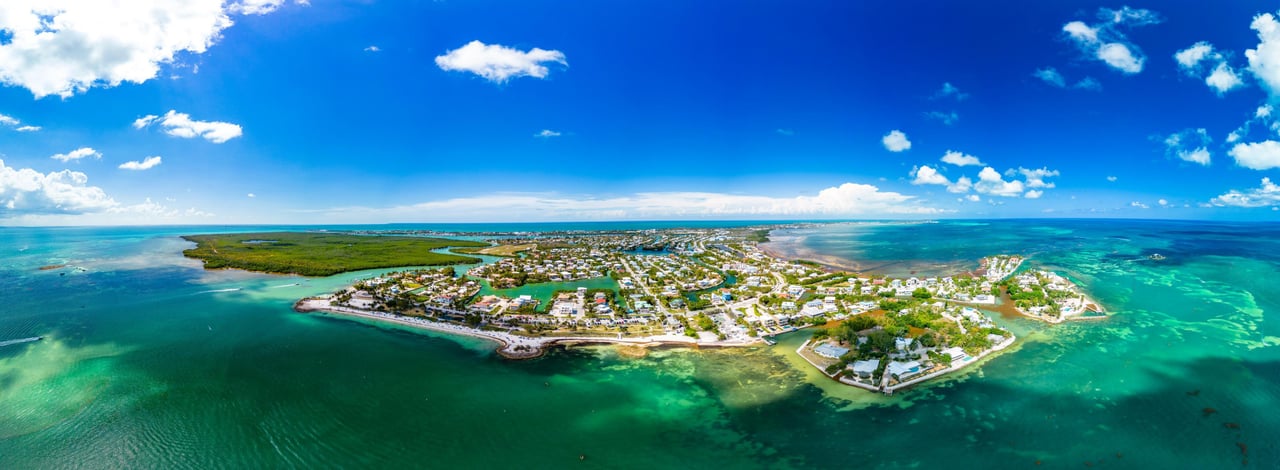 1147852 Marathon Florida Keys Aerial View