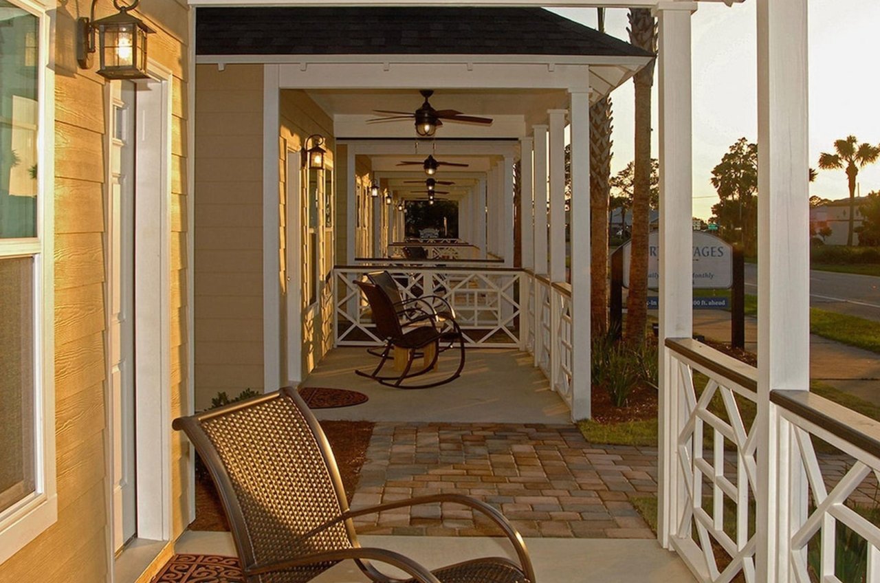 Relax on the outdoor terrace