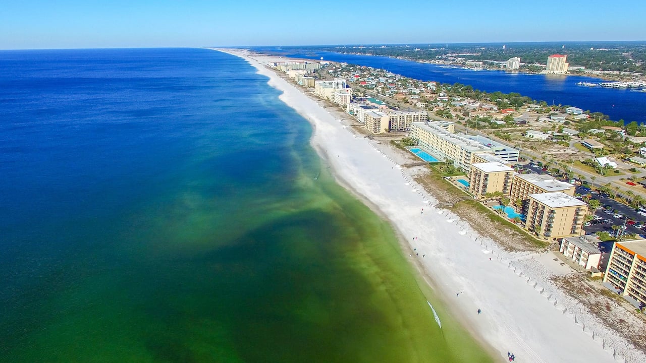 aerial view of Fort Walton Beach