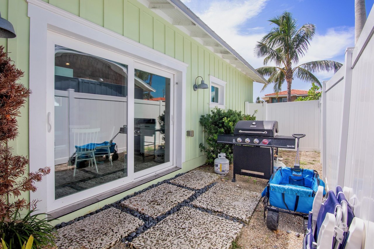 Back Patio  Outdoor Grill