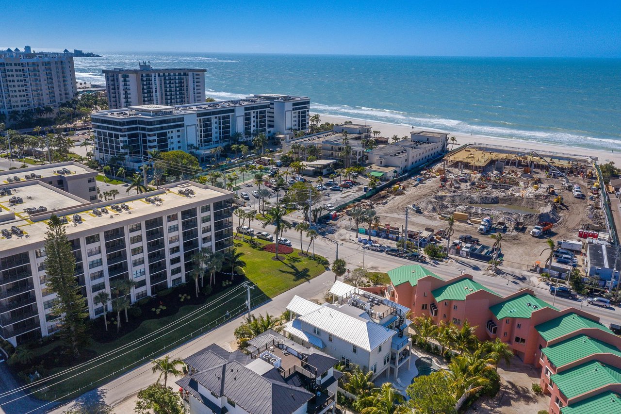 Just steps from the beach