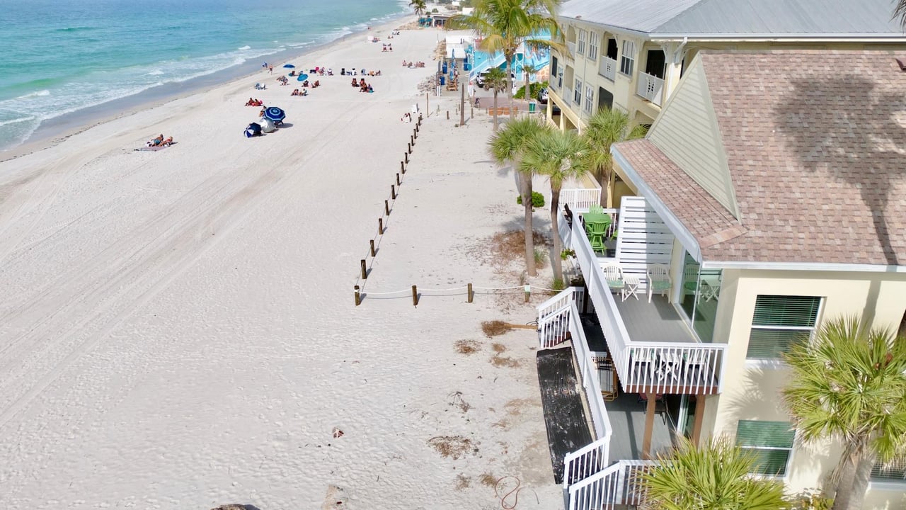 Beachfront property  Capri Condo D by Anna Maria Vacations