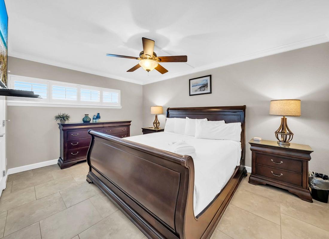 Master Bedroom with King Bed