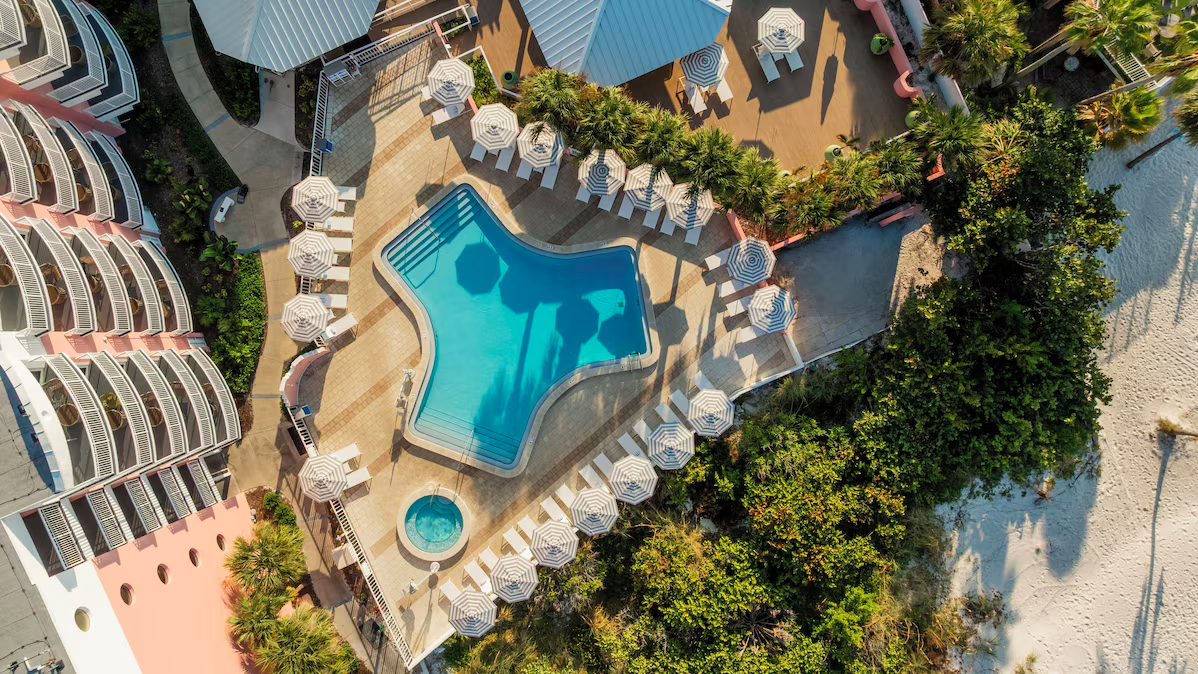 Pool at the Beach House Suites by the Don CeSar