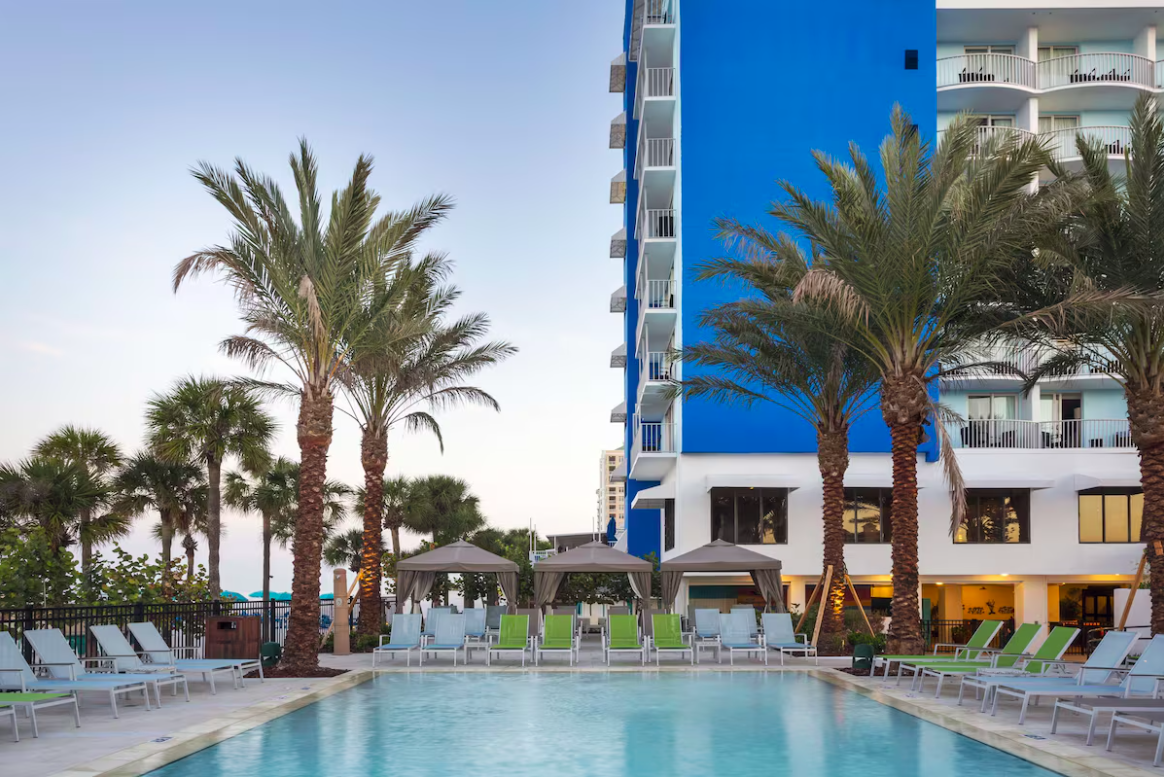 Pool at Hilton Clearwater Beach Resort  Spa