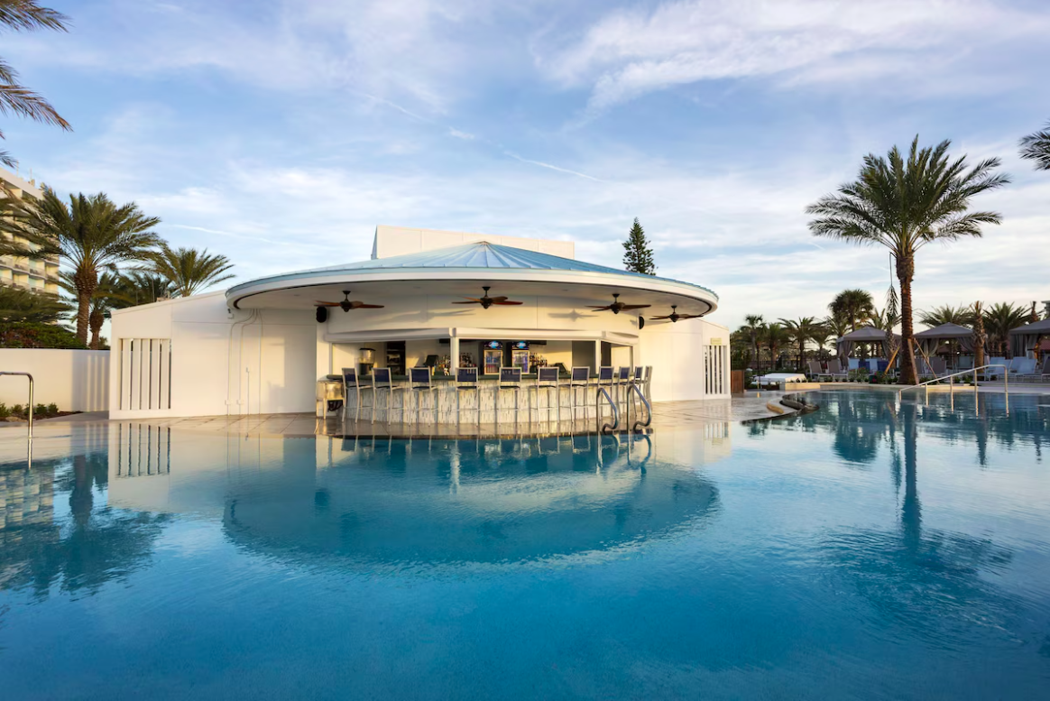 Pool at Hilton Clearwater Beach Resort  Spa