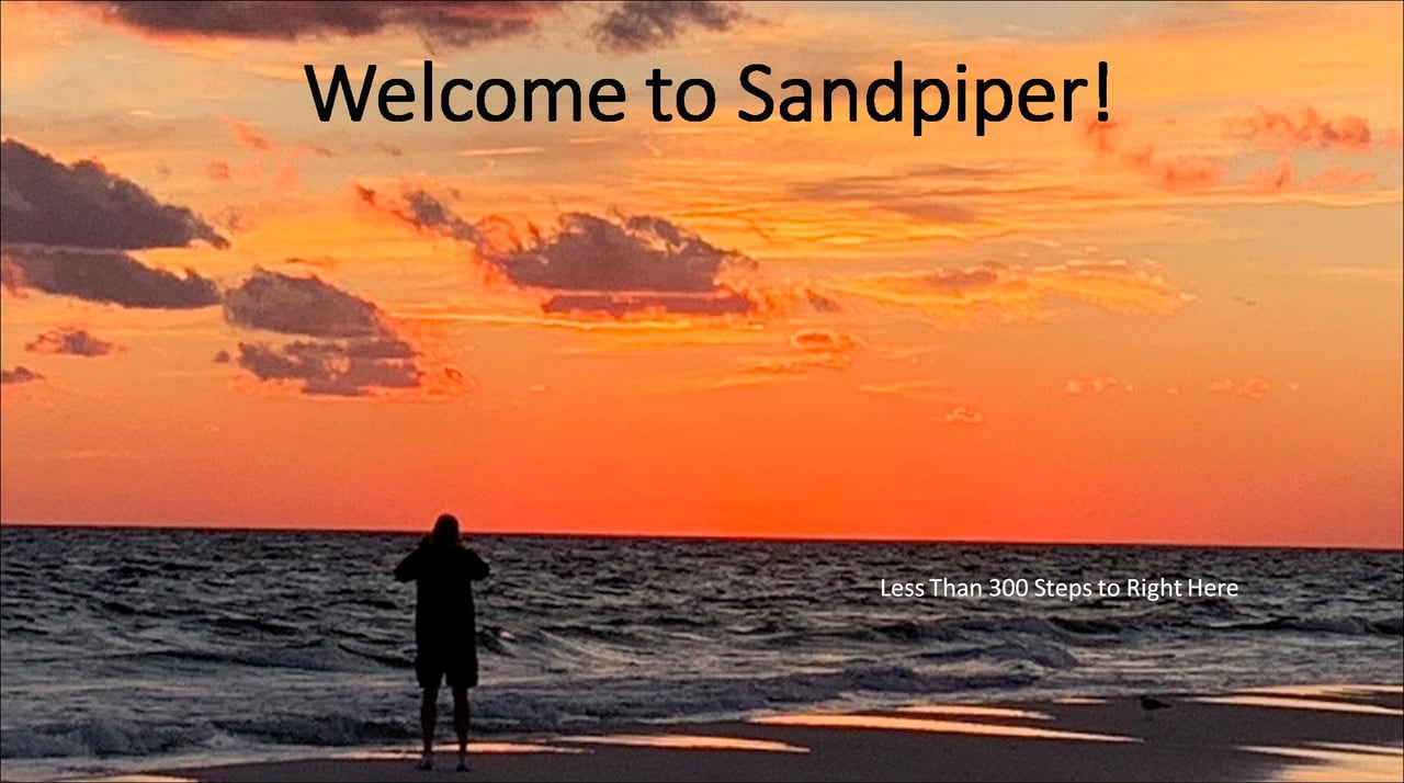 Miramar Beach Villas 113  The Sandpiper 1