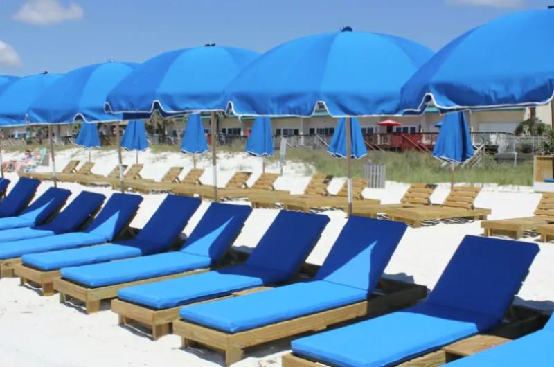 beachcomber by the sea PCB beachfront chair access