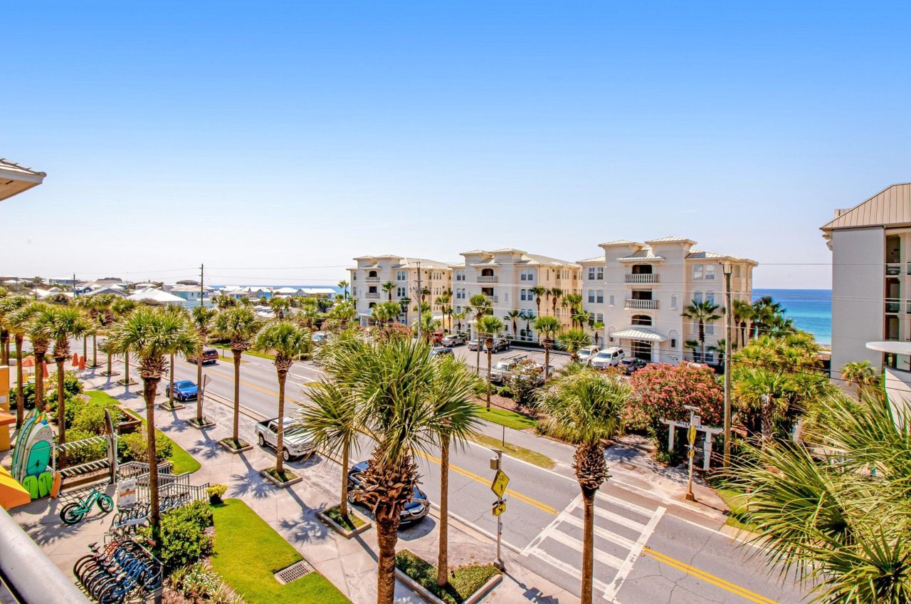 A view of the Gulf across the street from the Inn at Gulf Place