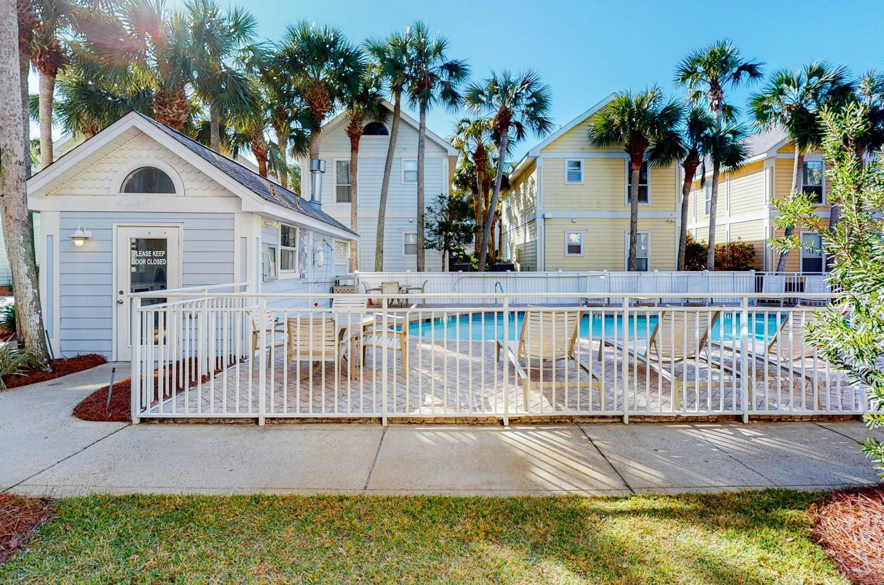 Swimming pool and cabana