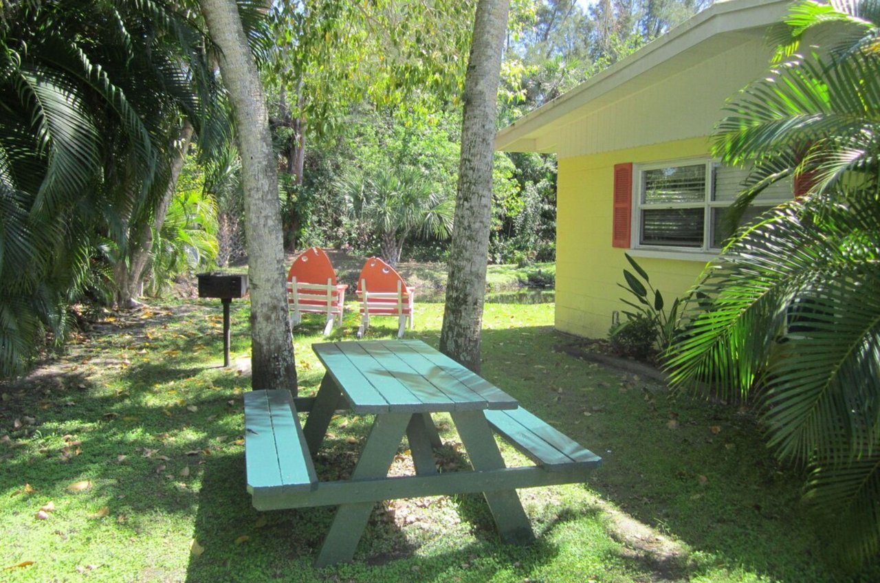 Enjoy the outdoors at a picnic and barbecue area