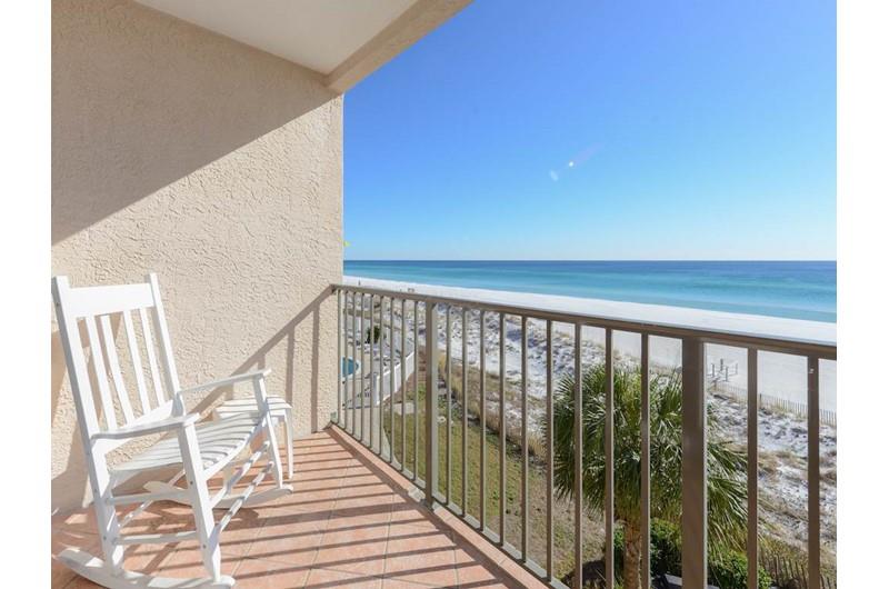Enjoy the view from your balcony at Windancer in Destin Florida